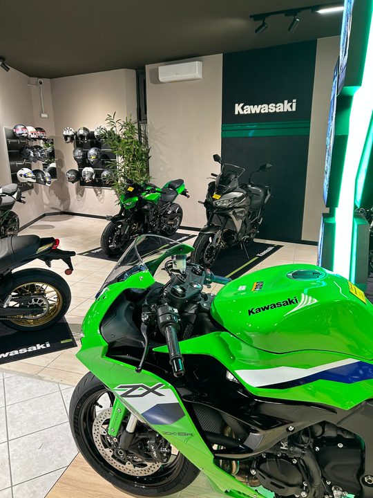 Area Kawasaki nella sede di Viareggio